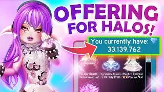 OFFERING FOR HALOS In Royale High RICH SERVERS! 🏰💎