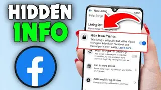 Как обнаружить скрытую информацию на Facebook Marketplace