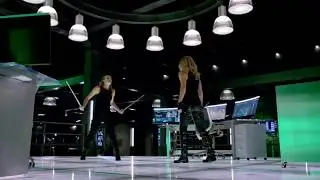 Legends of Tomorrow 1x1- Laurel and Sara Sparring