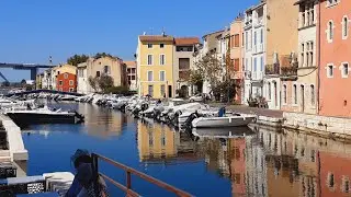 Бесплатные Костыли 🌧 и Картошечка Фри 🍟 ⛵ 🛶 в мрачном дождливом Мартиге. Отдых 🏖 🌴 у моря/Martigues.