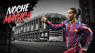 Ronaldinho vs Real Madrid 2005 | El partido hist&oacute;rico que silenci&oacute; el Bernab&eacute;u ⚽🔥