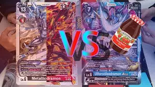 Digimon TCG Ulforceveedramon Ace vs Galaxy Dragons