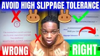 How to buy token with the lowest 0.1% slippage tolerance on pancakeswap In 2024