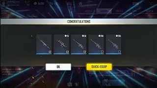 How Many Permanent Skins Can You Get in 1000 Diamonds? || 60% OFF in Free Fire Theme Gun Box