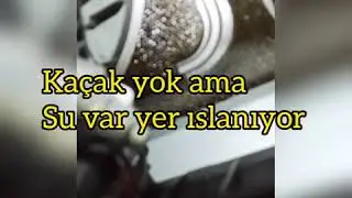 SAMSUNG BULAŞIK MAKİNASI SU KAÇAĞI TESBİTİ