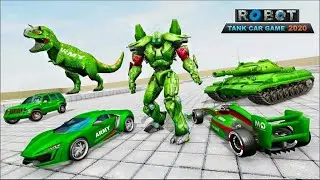 Army Tank Robot Dinosaur Game 21: Jeep Dino Robot Transformation - Android Gameplay