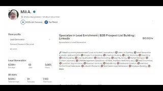 Mili Akter, Specialize in Lead Enrichment  B2B Prospect List Building  LinkedIn
