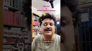 Crypto News: Virtual Digital Assets under PML Act #cyberchatterjee #viralshorts @cyberchatterjee