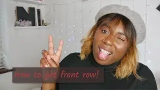 Tips and Advices for getting front row at concerts | NenehTrainer