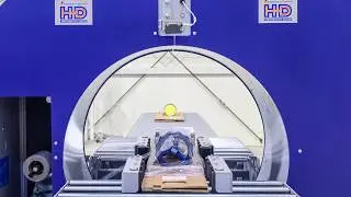Automatischer Horizontal-Stretchwickler CO 4000 f&uuml;r Trays von H+D