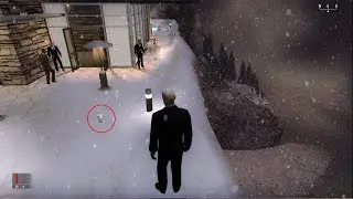 Hitman Blood Money - How to Lure the dog in You Better Watch Out...