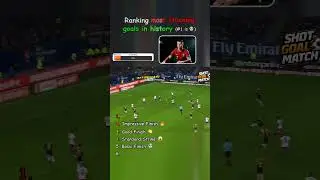 The GOAT's Top 6 Goals - MUST WATCH! 👀#ronaldo #messi #football #goals #soccernews