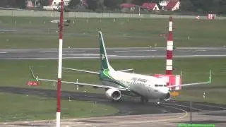 Iraqi Airways Boeing 737-81Z YI-ASH mit Erstlandung/First landing am Flughafen Berlin Tegel 11.7.14