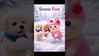 &ldquo;Snowball Squad ❄️⛄💥&rdquo;#shorts #youtubeshorts #viral #funny #cute