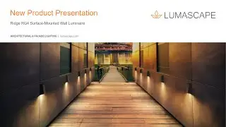 Webinar | Ridge RG4 Surface-Mounted Wall Luminaire