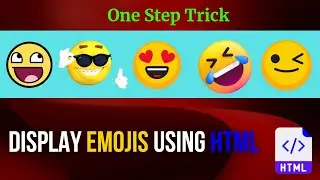 How to add emoji in website | Emoji in HTML | Insert Emoji in 1 simple step 😍🔥🔥