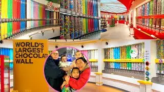 THE WORLD'S LARGEST WALL CHOCOLATE | M&M'S WORLD LONDON |