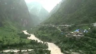 Tons river in full flow in Har ki Dun