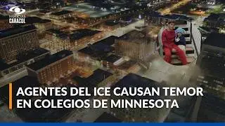 Agentes del ICE rodean colegios públicos y detienen a menores de edad: 