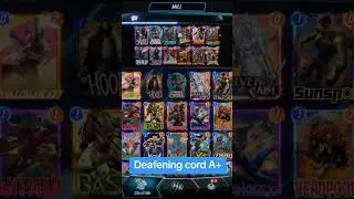 New card: Card review deafening cord. #marvelsnap #cardreview #marvelsnaptips