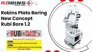 Robins New Plato Boring Concept | Rubi Bore 1.2 |  #boringmachines #robinsmachines #automobile