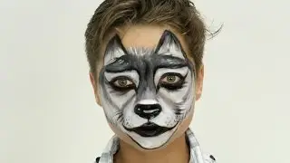 Pinta Caritas: Lobo - Face Painting: Wolf || #Biromsmakeup