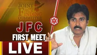 Pawan Kalyan's  JFC Meeting LIVE Along with JP, Undavalli | Day 2 | LIVE | ABN Telugu