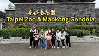 Taipei Zoo & Maokong Gondola on a Drizzly Day