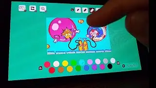 Drawing Peach and Toad inflating like balloons in Mario Maker 2, plus explanation