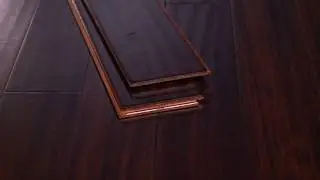 Ambient Java Handscraped Click Lock Bamboo Flooring