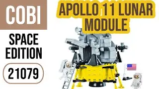 COBI 21079 Apollo 11 Lunar Module Smithsonian Collection Speed Build | Lego Competitor