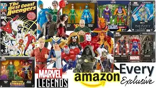 Every Marvel Legends Amazon Exclusive Hasbro Comparison List