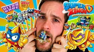 SuperZings Series 3 UNBOXING ESPECIALES + ULTRA RARO MR  KING | Mega UNBOXING SuperZings en Pe Toys