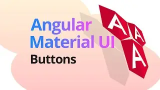 Angular Material UI: Buttons & Icons