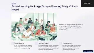 Lesson 3: Managing large classes effectively and Establishing classroom routines and expectations