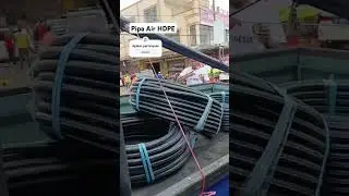 Pipa HDPE Pipa Air Selang Hitam #pipahdpe #pipaair #selangair #fyp #shortvideo #shortviral #viral