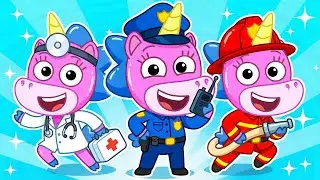 When I Grow Up 👩&zwj;🚒👩&zwj;⚕️ | Kids Songs | Teeny Mimi 🦄