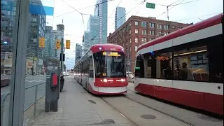 TTC 510 Spadina Streetcar Ride #4599 from King St West to Spadina Stn (August 30th, 2023)
