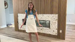 MISS MOLY Women's Denim Overall Dress