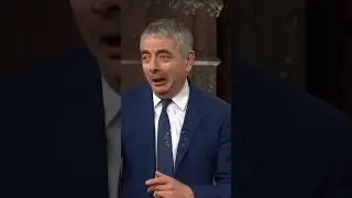 Mr Bean made pulling faces 😂! #shorts #mrbean #rowanatkinson #funny #globaltalk's