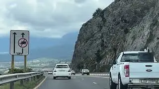 Our drive from Betty's Bay to Cape Town