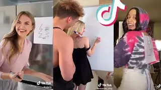 DRAW ON THE BACK TikTok compilation ( doodle challenge )