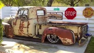 Bagged, Air Ride PatinaTruck Crushing Can & Roaring Away