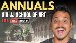 IRL STREAM | ANNUALS J.J. SCHOOL OF ART 2026 | #justneelthings