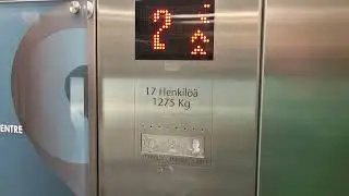 Лифт Kone 1275 кг 2011 года 1 м/с + непонятная фигня в кабине 