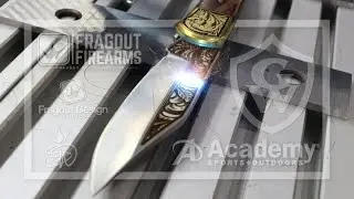 GW Folding Knife Scrollwork | Deep Laser Engraving | New Bundle | Pt. 2