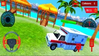 Coach Guard Beach Rescue Team - Beach Parking Sim - Android Gameplay