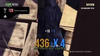 Mattress Madness 🏆 trophy. Goat Simulator on PS4. (Trophy Tip in description)