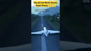 World's SHORTEST runway Takeoff. Nepal's Lukla Airport. #nepal