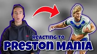 #PrestonMania - Reacting to Jacob Preston Highlights - NRL Rookie Watch
